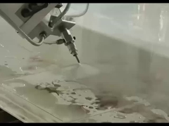 5 محورات آلة القطع بالمياه CNC آلة القطع بالمياه لقطع 45 درجة للمعدات الحجرية
