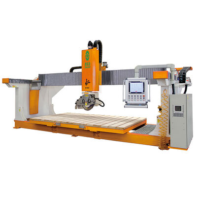 Custom 5 Axis CNC Stone Cutting Machine 18.5KW For Medium / Small Stone Fabricators
