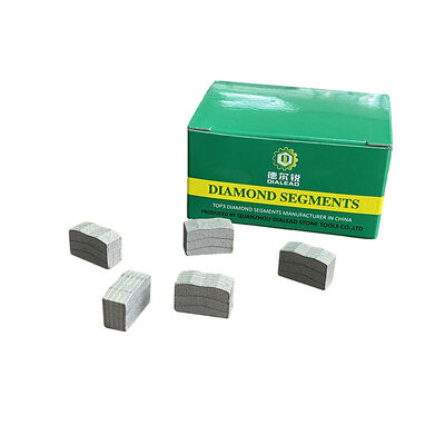 Multi Segment Hard Granite Cutting Segment For Multi Blade 2000mm