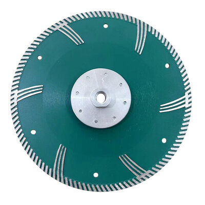 Hard Granite Diamond Turbo Cutting Disc With M14 Flange Diameter 125mm 230mm