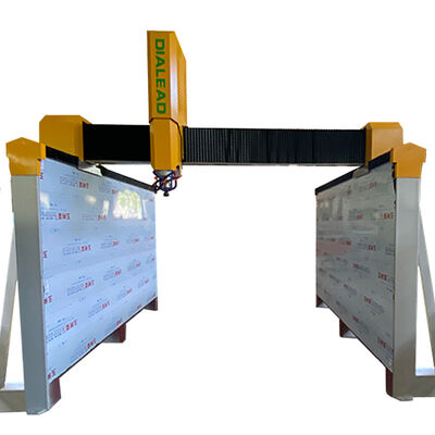 نوع الجسر آلة حفر الحجر CNC 7.5kw لقطعة العمل الكبيرة