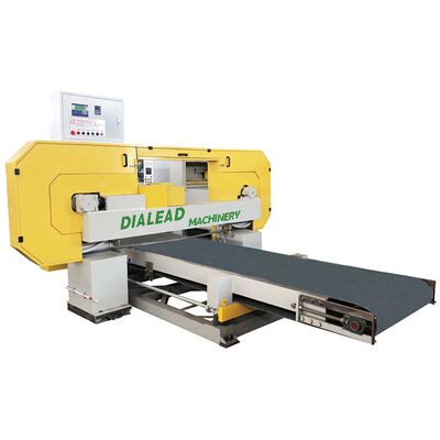 آلة قطع كتل الرخام والجرانيت الكبيرة بمنشار أفقي شريطي